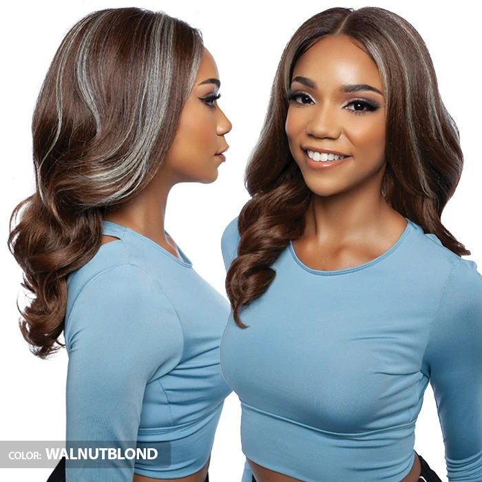 Mane Concept Brown Sugar SkinBond Lace Glueless Pre-Cut 13x6 HD Lace Front Wig - BSSB211 13x6 GLUELESS 07 - Image 2