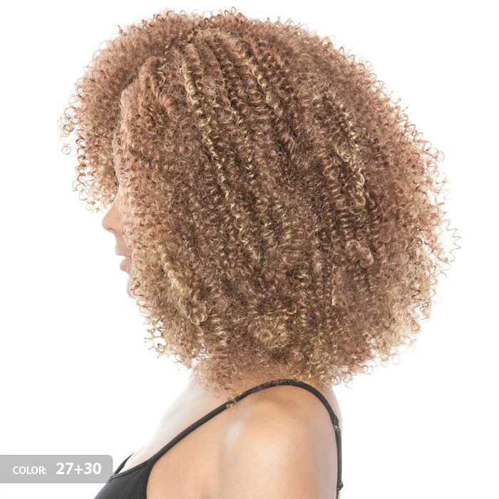 Mane Concept Isis Afri Naptural Caribbean Faux Remi Bundle Crochet Braid - 4A BOHEMIAN SOFT WATER 10" 2X - Image 4