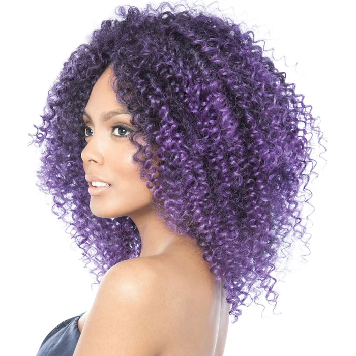 Mane Concept Isis Afri Naptural Caribbean Faux Remi Pre-Looped Crochet Braid Bundle - 3A WATER WAVE 10" 2X - Image 5