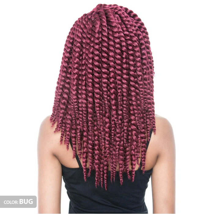 Mane Concept Isis Afri-Naptural Pre-Looped Crochet Braid - 2X SENEGAL BANTU TWIST 12" - Image 4