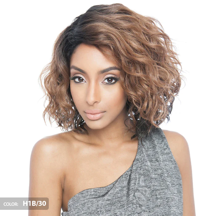 Mane Concept Isis Brown Sugar Human Hair Blend Full Wig - BS120 - Image 2