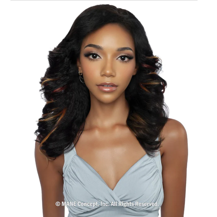 Mane Concept Pristine Micro Crochet 100% Human Hair Pre-Looped Braid - PRHC101 KINKY STRAIGHT 18" - Image 5