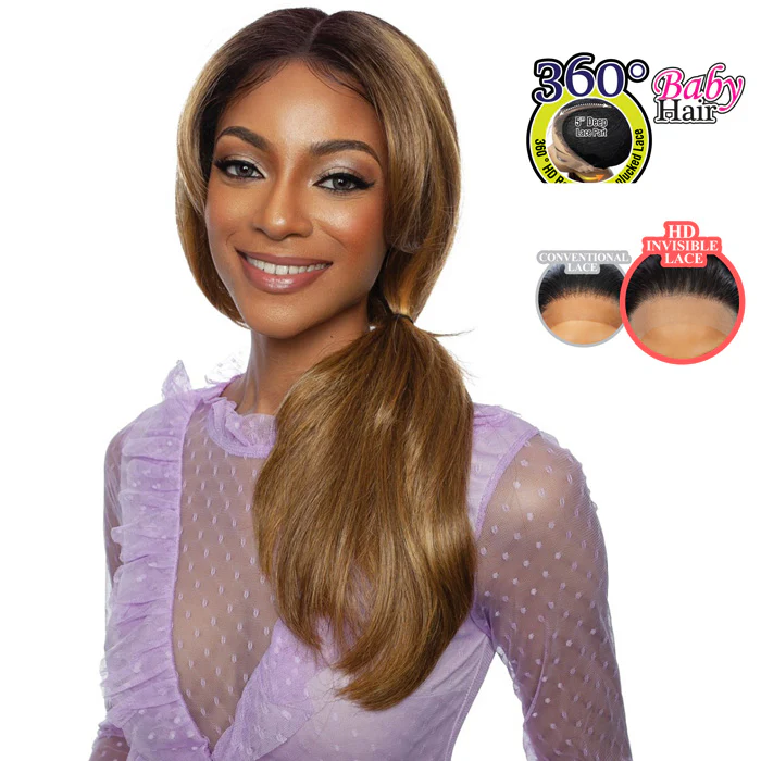 Mane Concept Red Carpet 5" HD Deep Rotating Lace Part 360 Wig - RCFE203 FIONA - Image 2