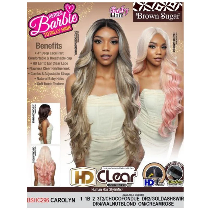 Mane Concept Red Carpet Glueless 4" Deep HD Lace Front Wig - CAROLYN - Barbie Series - Image 5
