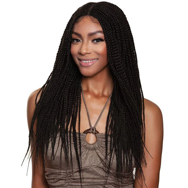 Mane Concept Red Carpet Synthetic Inspire Braid Lace Front Wig - RCIB101 ABUJA BRAID 26" - Image 2