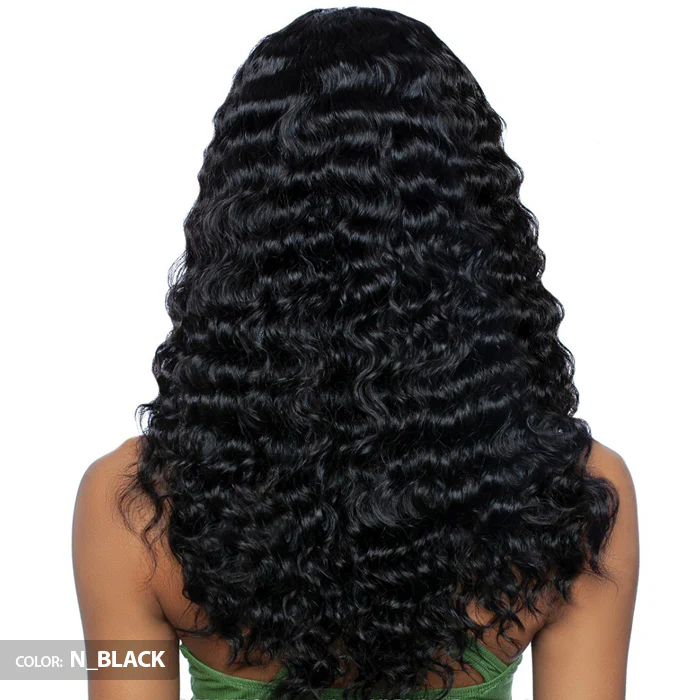 Mane Concept Trill 100% Unprocessed Human Hair 11A Full Wig - TRM119 LOOSE CRIMP FULL BANG 22" - Image 4