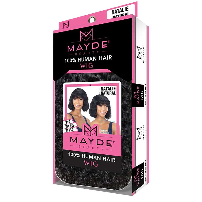 Mayde 100% Human Hair Full wig - NATALIE - Image 3