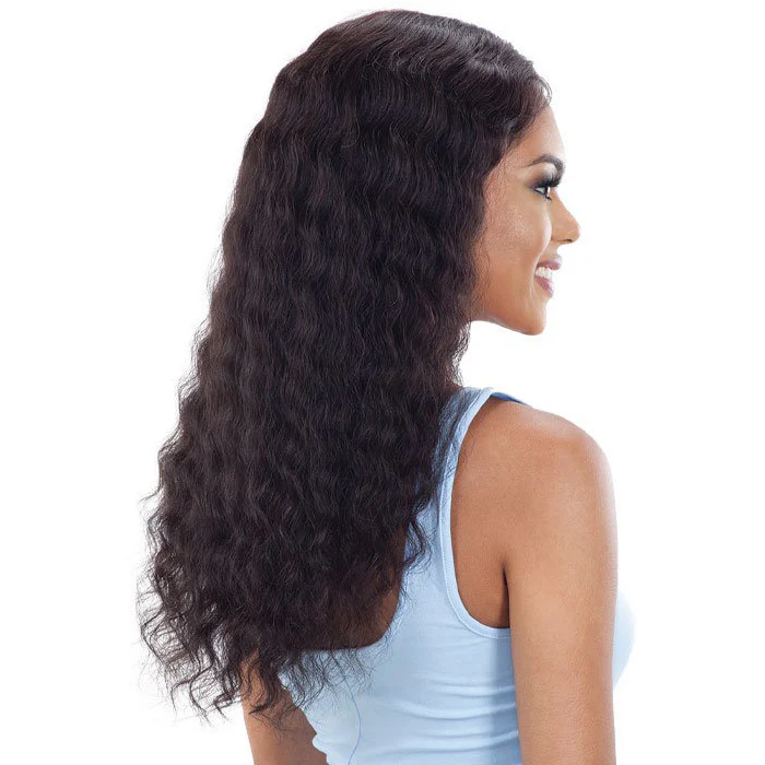 Mayde Beauty 100% Human Hair 5" Lace and Lace Front Wig - NATURAL LOOSE CURL - Image 2