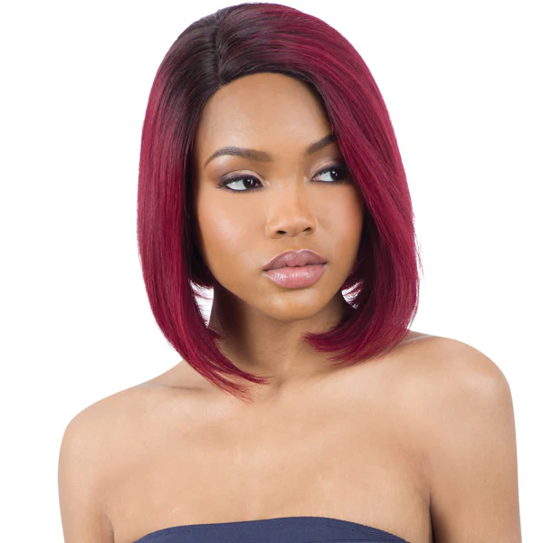 Mayde Beauty 100% Human Hair Lace and Lace Front Wig - ANGLED BOB - Image 4