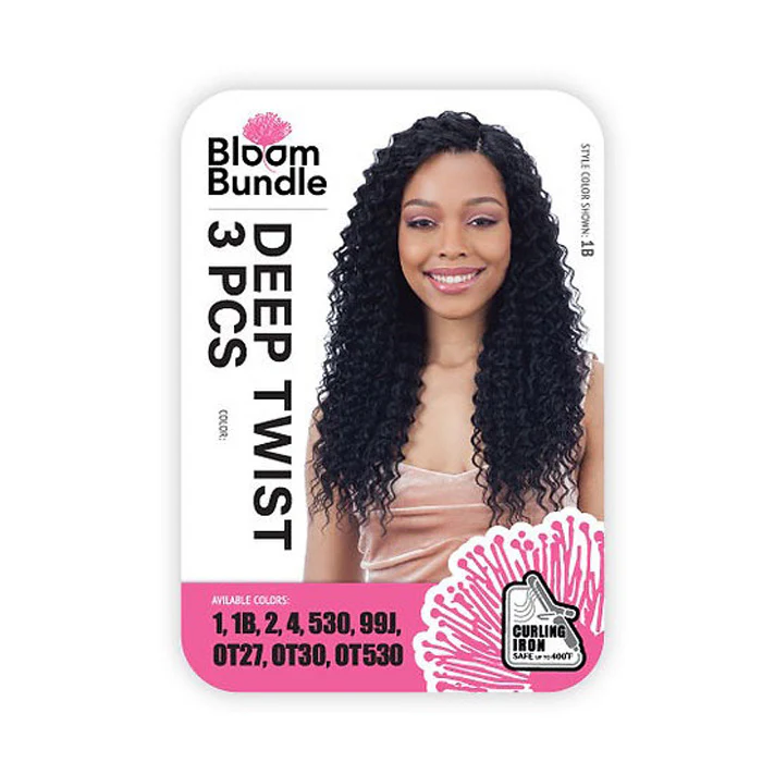 Mayde Beauty Bloom Bundle Weave - DEEP TWIST 3PCS 16"/18"/20" - Image 3