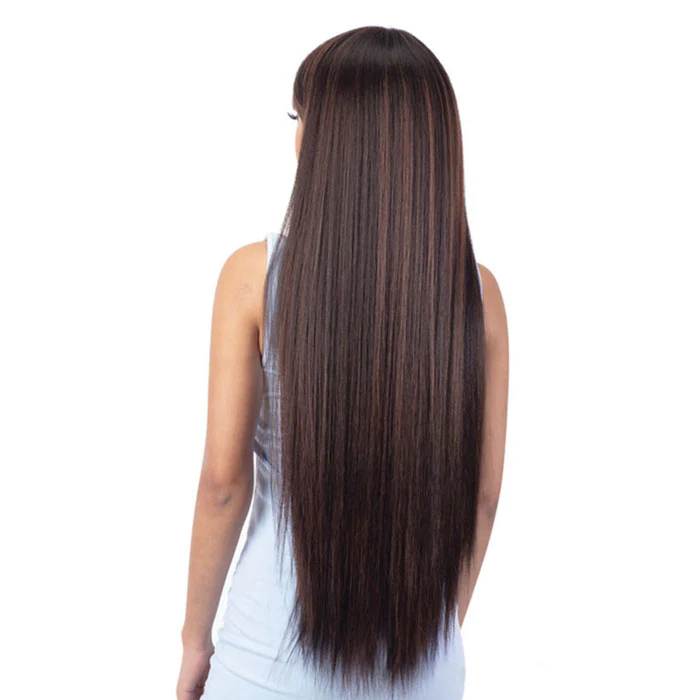 Mayde Beauty Candy Curtain Bang Synthetic Full Wig - ERIN - Image 6