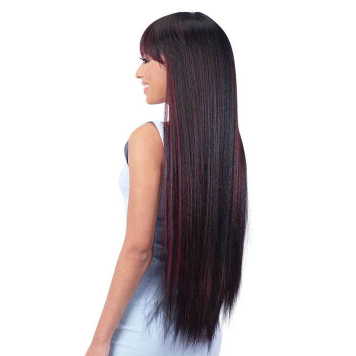 Mayde Beauty Candy Curtain Bang Synthetic Full Wig - ERIN - Image 8