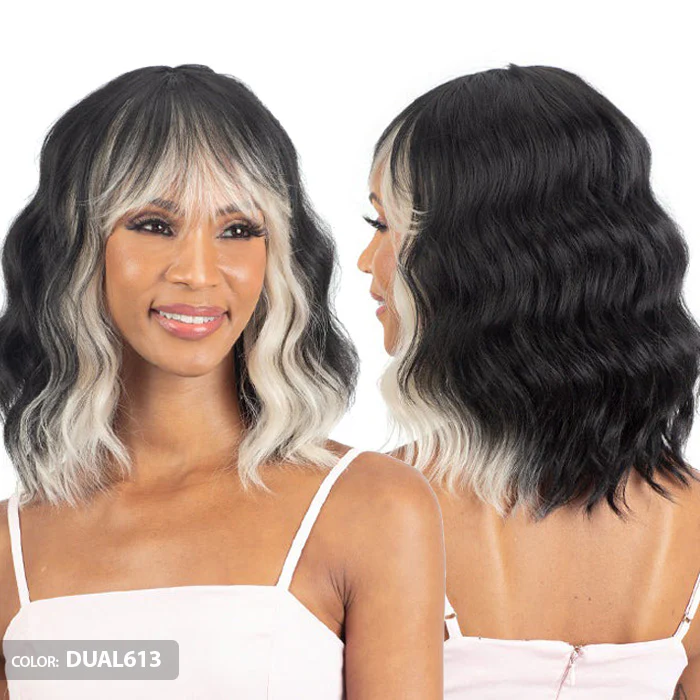 Mayde Beauty Mocha 100% Human Hair Blend Wig - DELIGHT - Image 4