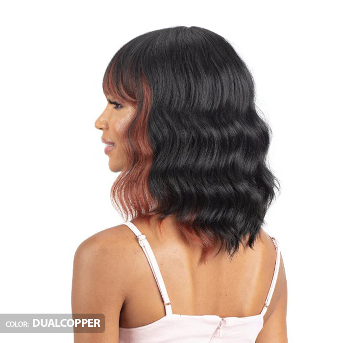 Mayde Beauty Mocha 100% Human Hair Blend Wig - DELIGHT - Image 6