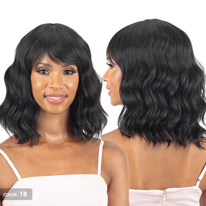Mayde Beauty Mocha 100% Human Hair Blend Wig - DELIGHT - Image 7