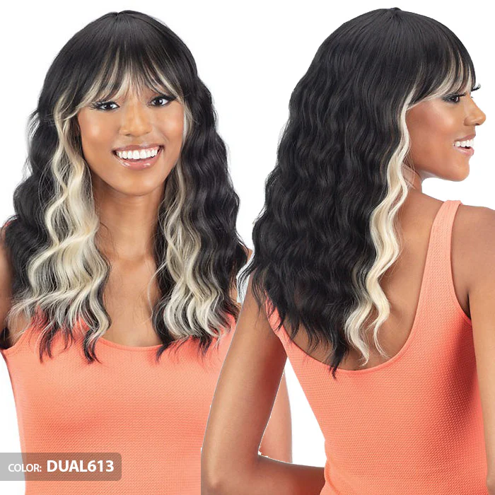 Mayde Beauty Mocha 100% Human Hair Blend Wig - HONEY - Image 2