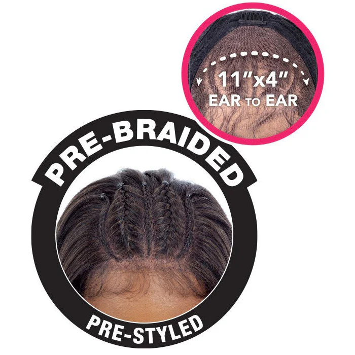Mayde Beauty Pre-Braided HD Lace Front Wig - CECE - Image 4