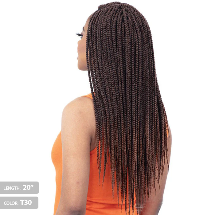 Mayde Beauty Pre-Looped Crochet - BOX BRAID 14"/16"/18"20" 3X - Image 2