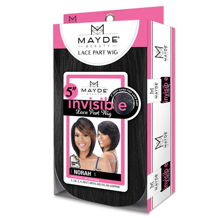Mayde Beauty 5" Invisible Lace Part Wig - NORAH - Image 5