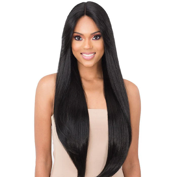 Mayde Beauty Synthetic Axis Face Framing Bang Collection Lace Front Wig - BRI