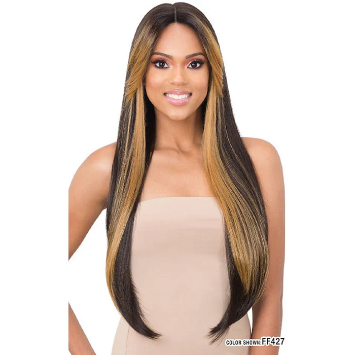 Mayde Beauty Synthetic Axis Face Framing Bang Collection Lace Front Wig - BRI - Image 5