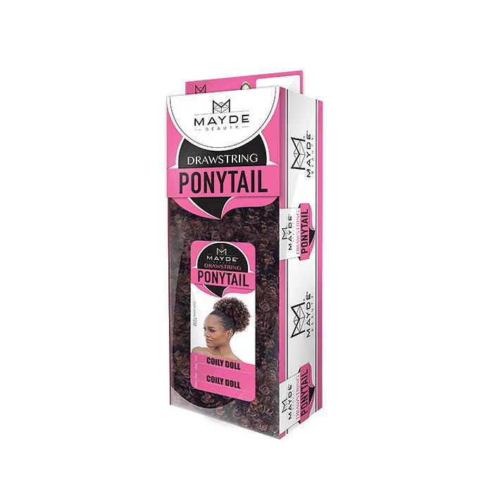 Mayde Beauty Drawstring Ponytail - COILY DOLL - Image 3