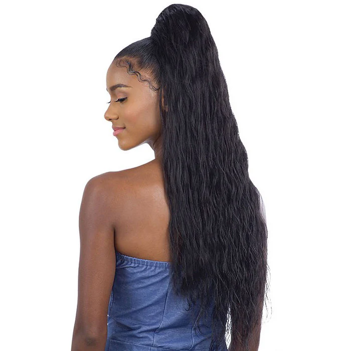 Mayde Beauty Wet & Curly Drawstring Ponytail - PERUVIAN DOLL - Image 2