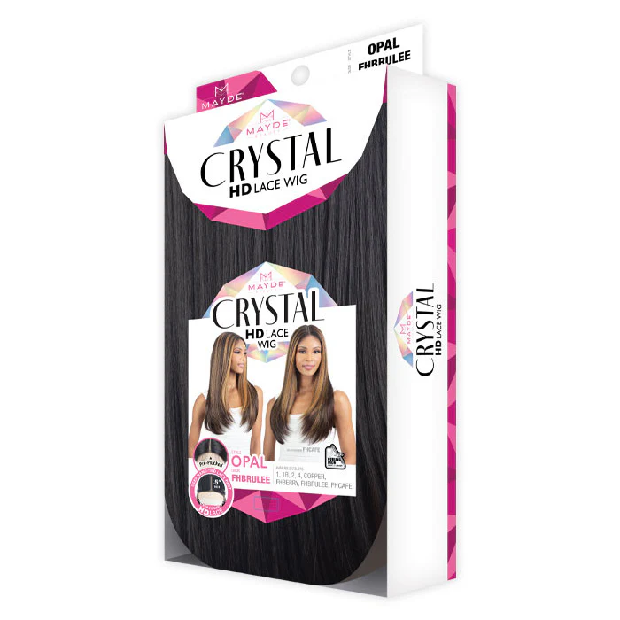 Mayde Crystal Glueless 5" Deep Part HD Lace Front Wig - OPAL - Image 5