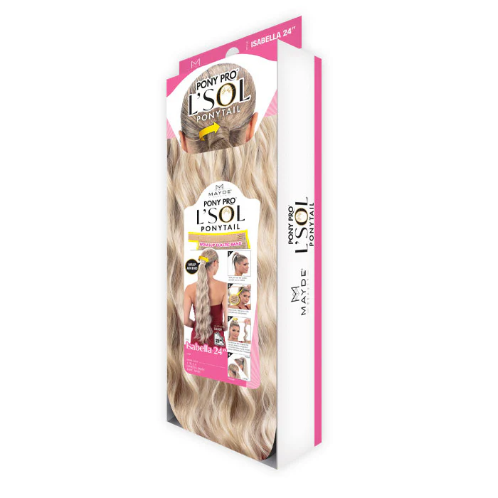 Mayde L'SOL Pony Pro Wrap Ponytail - ISABELLA 24" - Image 5