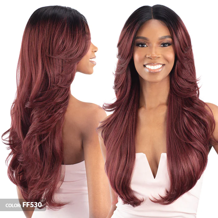 Pure Skin by Mayde Glueless 5" HD Deep Front Lace Ear to Ear Part Wig - JENNIS - Image 2