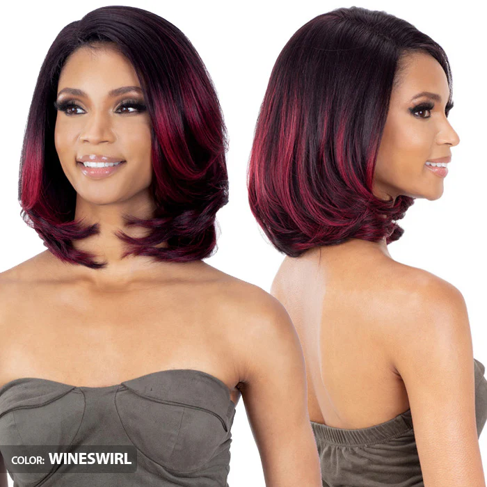 Mayde Synthetic HD Lace Front Wig - LORELLE - Image 4