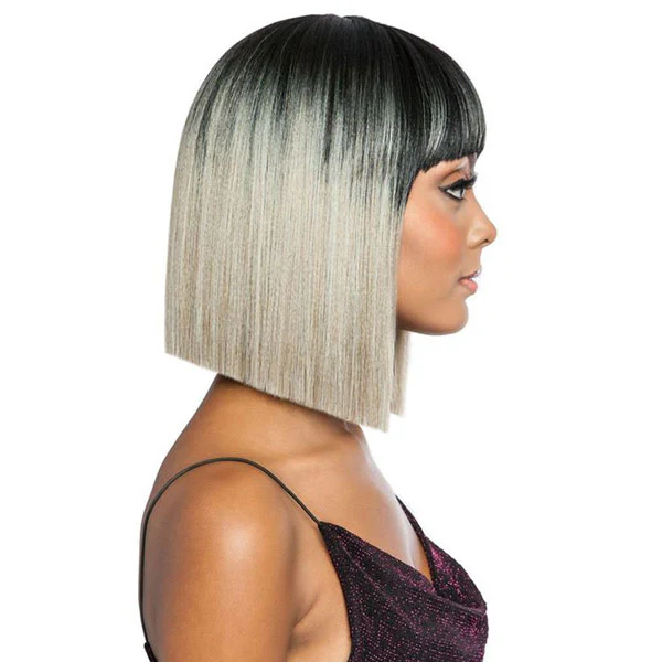 Melanin Queen Human Hair Full Wig Stylemix ML103 - Image 3