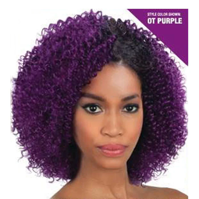 Milky Way Que Shortcut Series Human Hair Blend Weave - JERRY CURL 3 PCS - Image 3