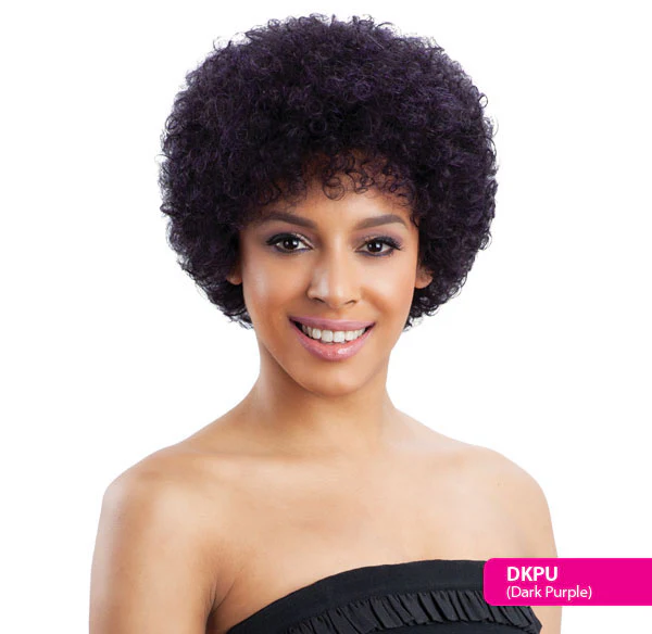 Milkyway Saga 100% Remy Human Hair Wig BUBBLE PINK - Image 3