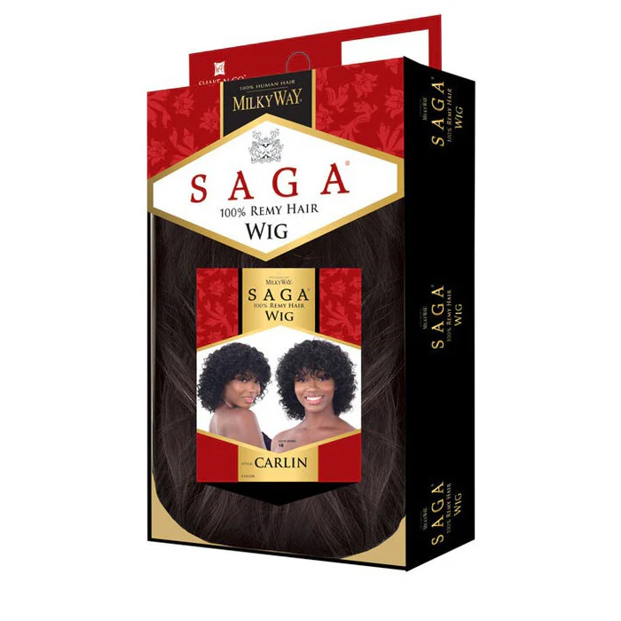 Saga 100% Remy Human Hair Wig - CARLIN - Image 3