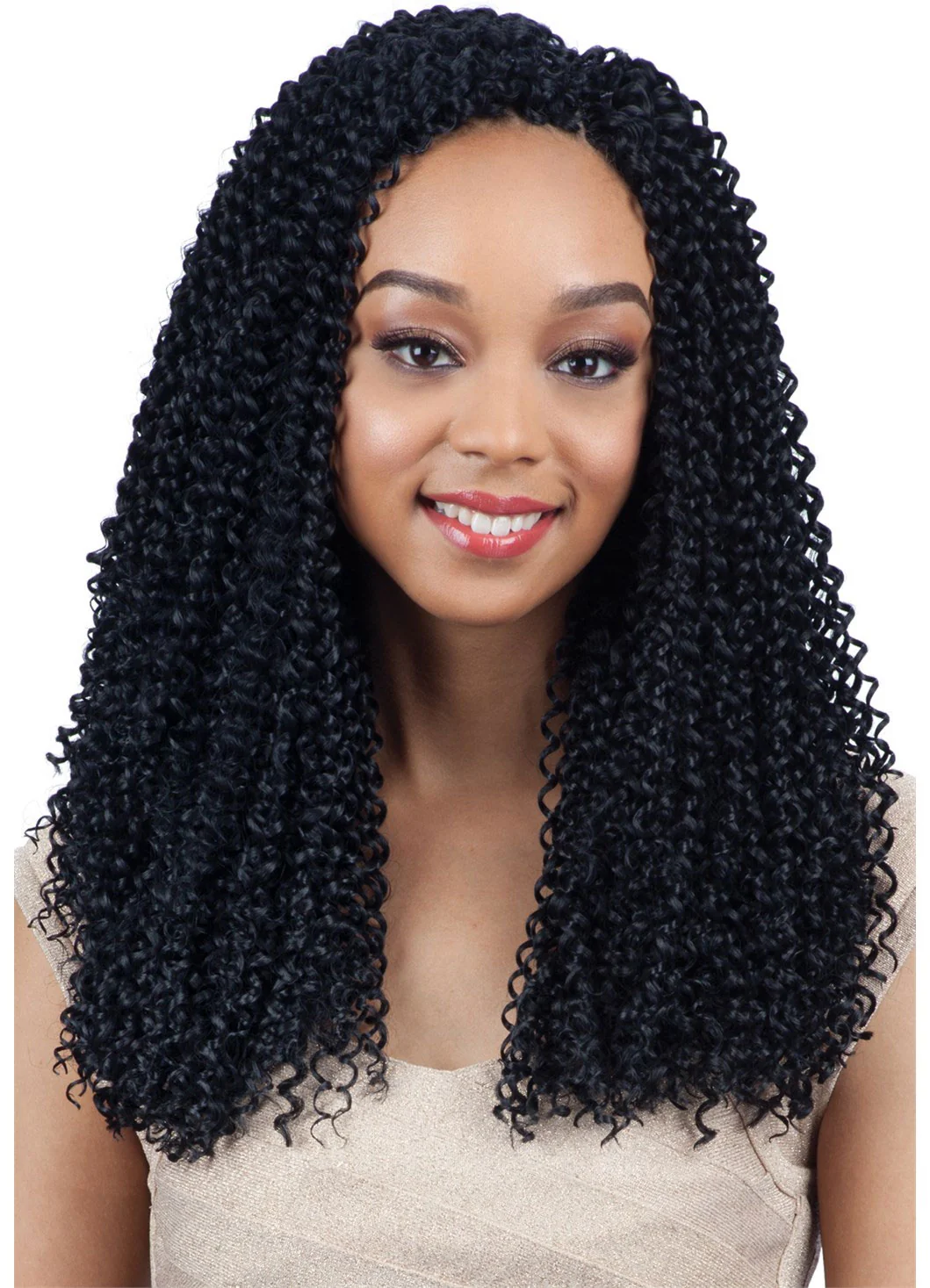 Model Model Glance Braid 3X BOHEMIAN SOUL CURL 14 Inch