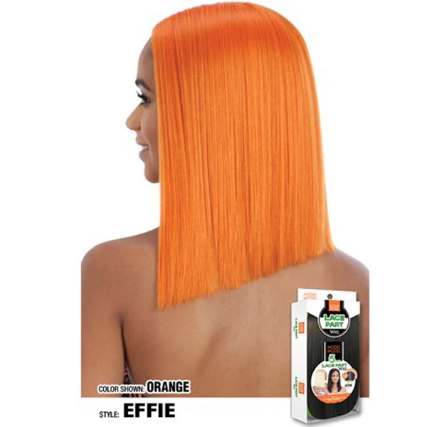 Model Model 5 Inch Center Deep Lace Part Wig - EFFIE - Image 7