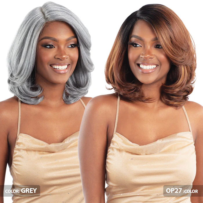 Model Model Bestie Glueless 5" Deep Lace Part Wig - IVAN - Image 3