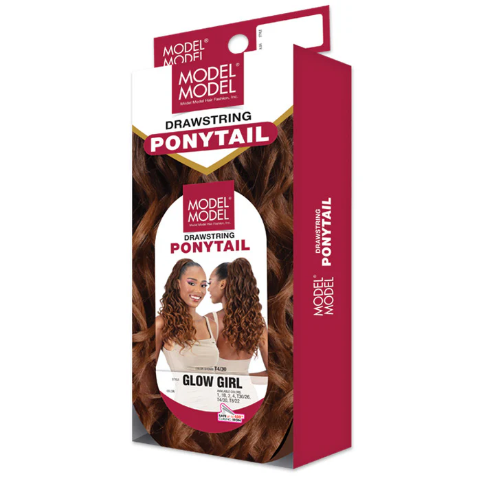 Model Model Drawstring Ponytail - GLOW GIRL - Image 4