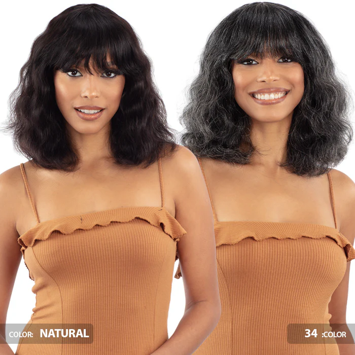 Model Model Dream Weaver 100% Human Hair Full Wig - SOFT WAVE 14" - Image 2