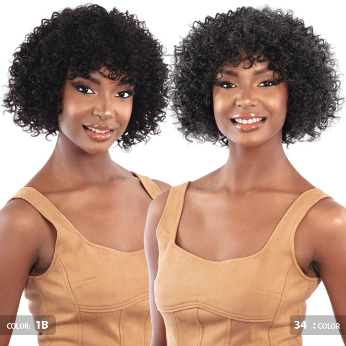 Model Model Dream Weaver 100% Human Hair Full Wig - WATER CURL - Image 3
