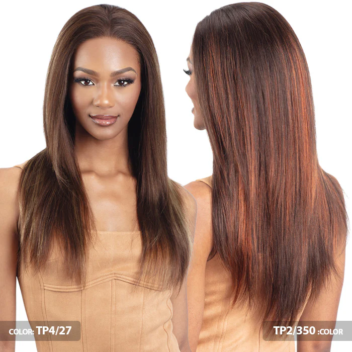 Model Model Dream Weaver Glueless 100% Human Hair HD 13x6 Lace Frontal Wig - STRAIGHT 22" - Image 2