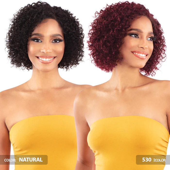 Model Model Dream Weaver Glueless 100% Human Hair HD Lace Front Wig - JERRY CURL - Image 2
