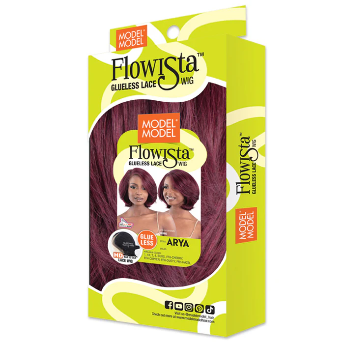 Model Model Flowista Glueless 5" Parting HD Lace Wig - ARYA - Image 4