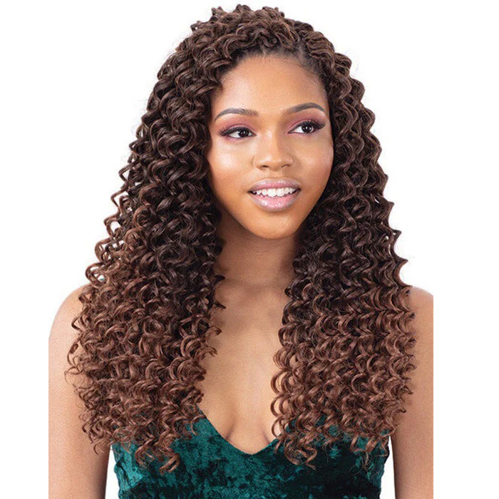Model Model Glance Crochet Braid 3X DOMINICAN CURL 16"