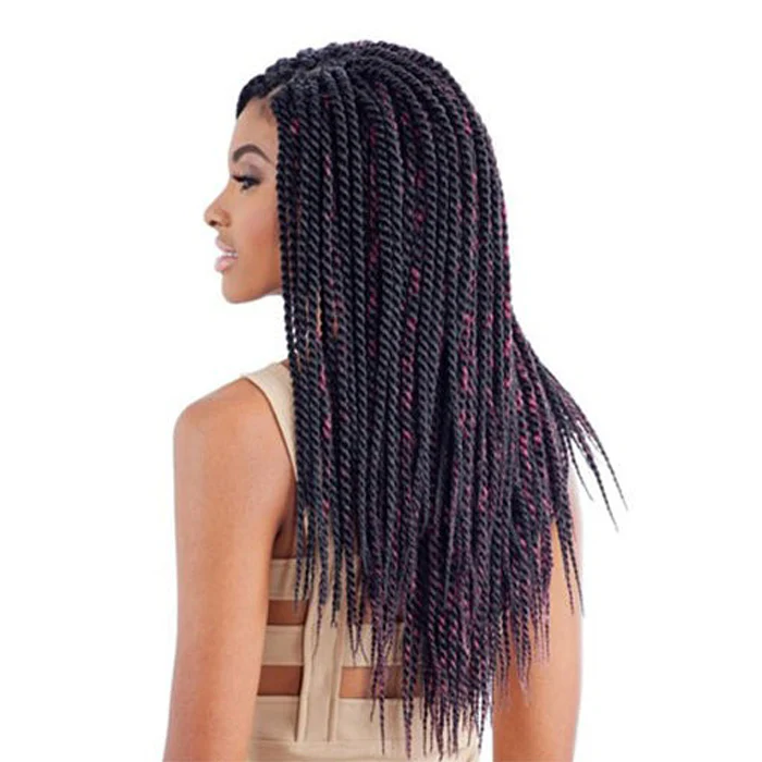 Model Model Glance Crochet Braid - SENEGALESE TWIST LARGE - Image 2