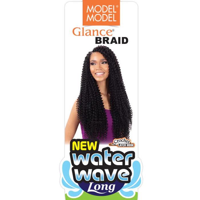 Model Model Glance Crochet Braids - NEW WATER WAVE LONG - Image 2