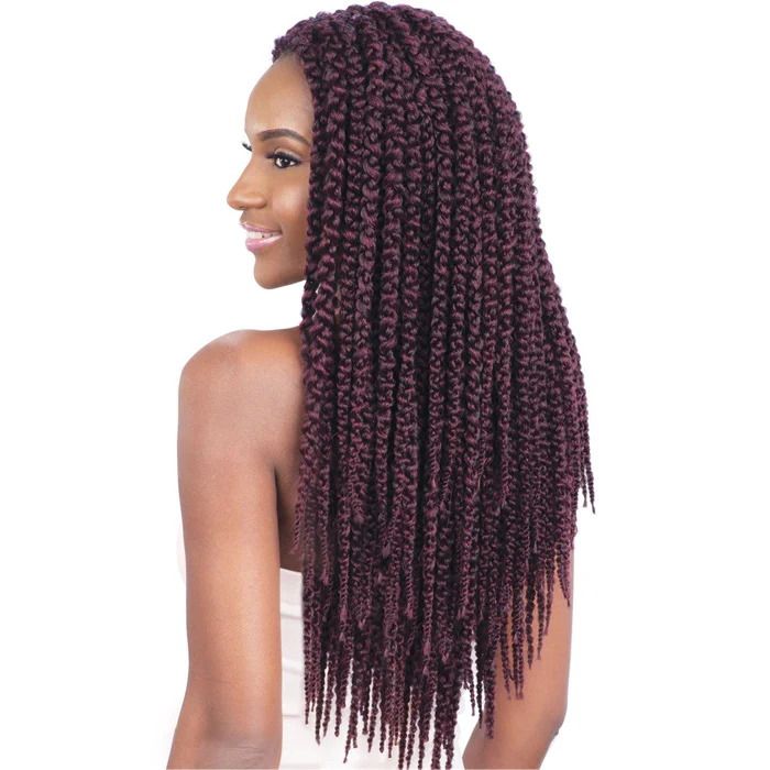 Model Model Glance Pre-Looped Crochet Braids 3 Strand - PIXEL 18" - Image 3