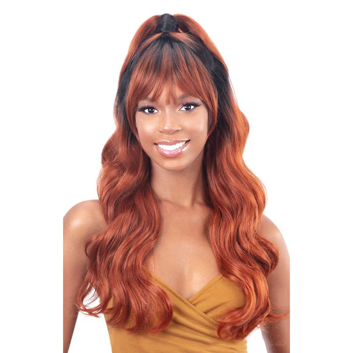 Model Model Half-Up HD Lace Front Wig - CUTIE