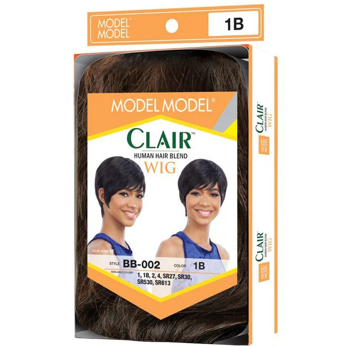 Model Model Human Hair Blend Clair Wig - BB 002 - Image 6